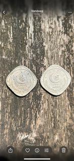 2x Pakistaanse MUNT two annas uit 1948 en two annas uit 1951, Ophalen of Verzenden, Buitenland, Munten