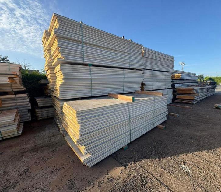 Grote partij sandwichpanelen wandbeplating isolatie platen, Doe-het-zelf en Verbouw, Platen en Panelen, Ophalen of Verzenden