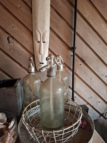 3 Oude Sodaflessen - Brocante beschikbaar voor biedingen