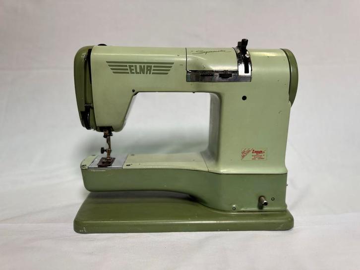Elna Supermatic Vintage Naaimachine, Hobby en Vrije tijd, Naaimachines en Toebehoren, Gebruikt, Naaimachine, Overige merken, Ophalen
