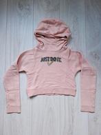 Nike cropped sport hoody mt. 134, Trui of Vest, Zo goed als nieuw, Nike, Verzenden
