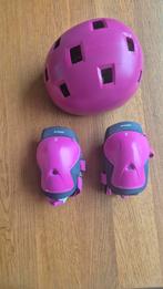 Kinder step met een helm en knie en enkelbeschermers, Ophalen, Zo goed als nieuw