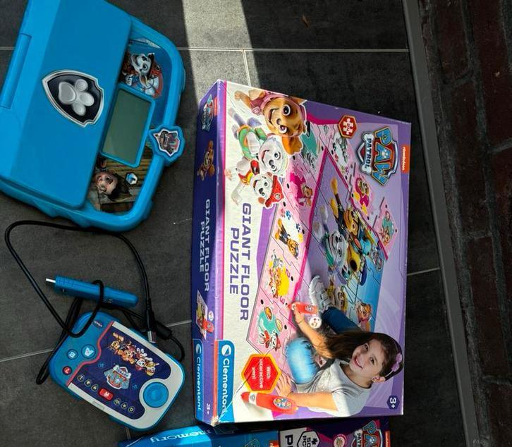 Paw patrol speelgoed inclusief spelcomputer en tv spel!, Kinderen en Baby's, Speelgoed | Vtech, Zo goed als nieuw, Ophalen