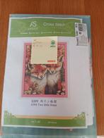 Borduurpakket vosjes.van Cross Stitch., Ophalen of Verzenden, Nieuw, Borduurpakket