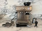 Solis Grind & Infuse Compact 1018 - RVS - Zilver, Afneembaar waterreservoir, Gebruikt, Espresso apparaat, Gemalen koffie