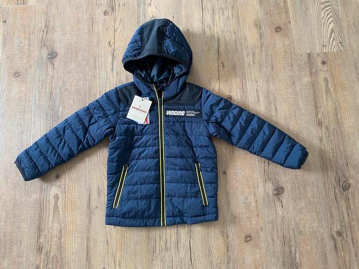NIEUW!! Prachtige VINGINO donkerblauwe tussenjas maat 110, Kinderen en Baby's, Kinderkleding | Maat 110, Nieuw, Jongen, Jas, Ophalen of Verzenden