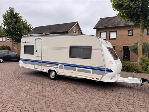 Hobby 540 UL bj 2003, Caravans en Kamperen, Caravans, Particulier, tot en met 4, 1250 - 1500 kg, Rondzit, Hobby, 2 aparte bedden