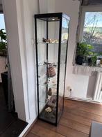 Vitrinekast Helioz H40 zwart, Huis en Inrichting, Ophalen, Minder dan 50 cm, Zo goed als nieuw, Modern