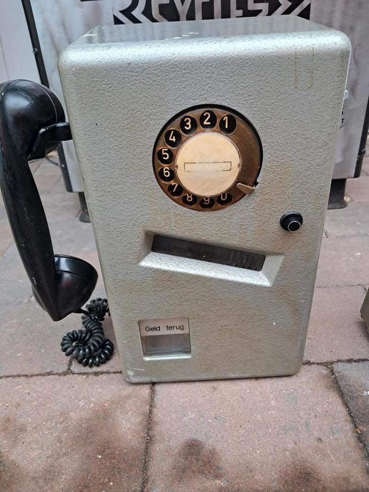 Originele PTT Kwartjes toestel Sodeco Kimus 1 jaren 80e, Verzamelen, Automaten | Overige, Gebruikt, Ophalen of Verzenden