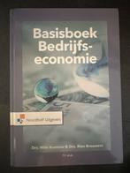 Basisboek Bedrijfseconomie 11e druk, Ophalen of Verzenden, Zo goed als nieuw, Economie en Marketing