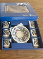 Kutahya Porselein, espresso/Turkse koffie kopjes. Nieuw!, Huis en Inrichting, Nieuw, Ophalen of Verzenden, Overige stijlen, Kop(pen) en/of Schotel(s)