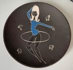 Vintage D.H. Gubbels Keramiek Wandbord hoela hoep, Antiek en Kunst, Ophalen of Verzenden