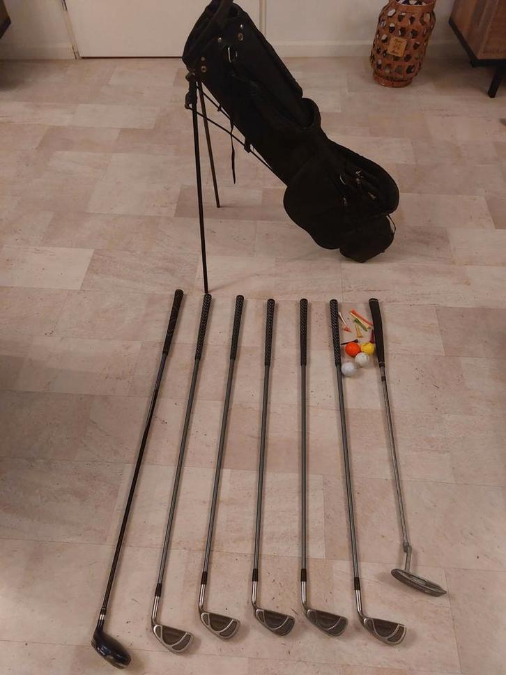 Halve Golfset Tanaka & Cougar Tas, Sport en Fitness, Golf, Gebruikt, Set, Overige merken, Ophalen