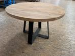 Ronde Eiken Eettafel 120cm - Nieuw!, Huis en Inrichting, Ophalen, 100 tot 150 cm, Nieuw, Vier personen