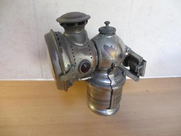 vintage carbidlamp voor antieke motor uit  Acetyphote 317 beschikbaar voor biedingen