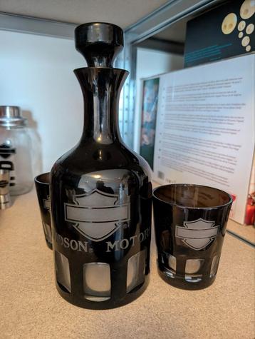 Harley Davidson Wijnkaraf Set beschikbaar voor biedingen