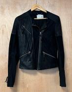 Dante6 goat leer lederen jas jack zwart - Maat S, Dante 6, Ophalen of Verzenden, Zo goed als nieuw, Zwart