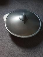 Te koop aangeboden Elektrische wokpan ziet er als nieuw uit, Huis en Inrichting, Keuken | Potten en Pannen, Ophalen, Zo goed als nieuw