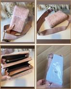 Phone bag, teddy stof pink, Sieraden, Tassen en Uiterlijk, Tassen | Damestassen, Ophalen of Verzenden, Nieuw, Roze, Overige typen