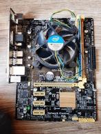 Asus moederbord incl processor, koeler, ram, Ophalen, Gebruikt, DDR3, Micro-ATX
