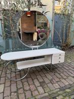 Vintage buisframe kaptafel Auping jaren 30-40 van Reynsdorp, Ophalen, Gebruikt, 100 tot 150 cm, Gispen Buisframe Bauhaus Tecta Fana,