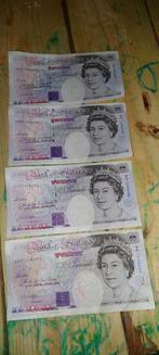 Reeks Engelse ponden, Postzegels en Munten, Bankbiljetten | Europa | Niet-Eurobiljetten, Setje, Ophalen of Verzenden, Overige landen