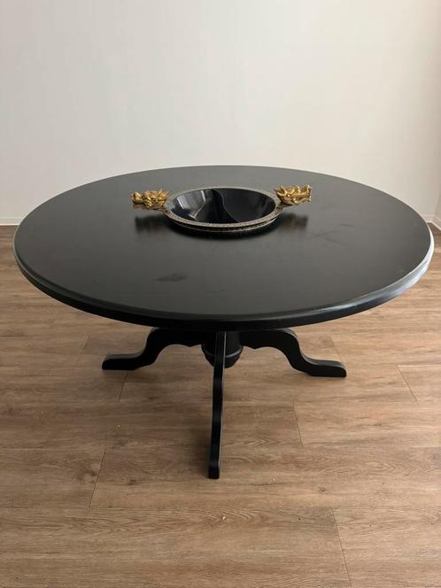 Unieke Chinese ronde tafel – 140cm Ø x H75cm, Huis en Inrichting, Tafels | Salontafels, Zo goed als nieuw, 75 cm of meer, 100 tot 150 cm