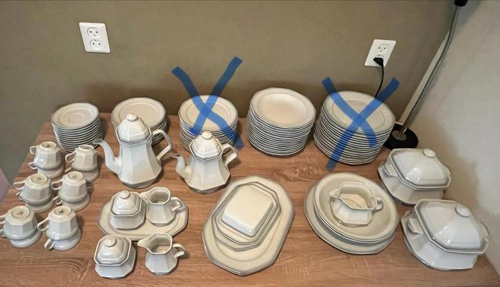 Winterling Marktleuthen Bavaria Servies, Huis en Inrichting, Keuken | Servies, Gebruikt, Compleet servies, Overige stijlen, Porselein