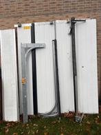 Garage deur kleur wit, Doe-het-zelf en Verbouw, Deuren en Horren, Ophalen, Gebruikt, Garagedeur, 120 cm of meer