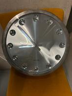 Karlsson klok diamanten diameter 40 cm, Ophalen of Verzenden, Gebruikt, Analoog, Wandklok