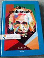 Dit is onderzoek! - Ben Baarda, Boeken, Ophalen of Verzenden, Zo goed als nieuw, HBO, Ben Baarda