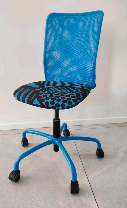 IKEA TORBJORN bureaustoel, Huis en Inrichting, Bureaustoelen, Gebruikt, Bureaustoel, Blauw, Ophalen