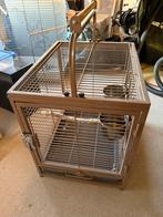 Vervoerskooi keddoc, Ophalen, Zo goed als nieuw, Metaal, Vogelkooi