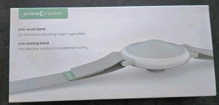 Snore Breaker Anti-Snurk Band, Sport en Fitness, Gezondheidsproducten en Wellness, Zo goed als nieuw, Lichaamsverzorging, Ophalen