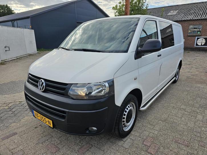 Volkswagen Transporter 2.0 TDI L2H1 Apk,Nap,Trekhaak,Dubbelc, Auto's, Bestelauto's, Bedrijf, ABS, Airbags, Airconditioning, Boordcomputer