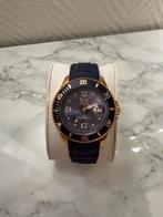 Ice Watch Rosé Goud Blauw, Sieraden, Tassen en Uiterlijk, Horloges | Dames, Overige merken, Kunststof, Polshorloge, Ophalen of Verzenden