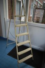 Vintage keukentrap, Doe-het-zelf en Verbouw, Ladders en Trappen, Ophalen, Gebruikt, Minder dan 2 meter
