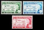 Sint Lucia 1958, QEII, West Indies, postfris/plaksp., Postzegels en Munten, Postzegels | Thematische zegels, Verzenden, Postfris