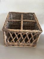 Bestekbak van gevlochten materiaal, Ophalen of Verzenden, Gebruikt, Overige materialen, Minder dan 50 cm