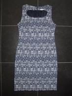 By Oni jurk grafisch patroon donkerblauw wit, mouwloos, 38, Maat 38/40 (M), Blauw, Ophalen of Verzenden, Zo goed als nieuw