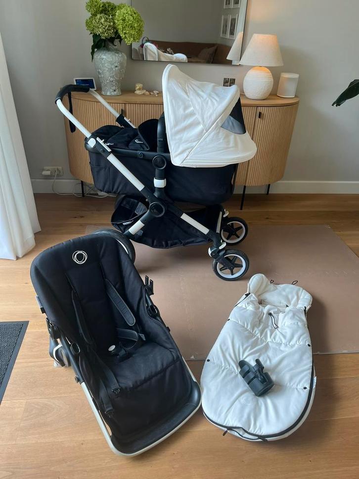 Bugaboo Fox 2 met extra frame en voetenzak - goede staat!, Kinderen en Baby's, Kinderwagens en Combinaties, Zo goed als nieuw