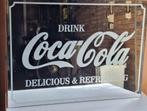 Coca-Cola Spiegel - Delicious & Refreshing, Ophalen of Verzenden, Vierkant, Minder dan 50 cm, Minder dan 100 cm