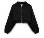 LUMINA kort bomberjack zwart mt M, Maat 38/40 (M), Prato, Italie, LUMINA, -