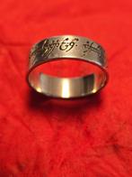 Zilveren duim ring L.o.t.R 21mm, Sieraden, Tassen en Uiterlijk, Ringen, Gebruikt, Ophalen of Verzenden, Dame, Zilver