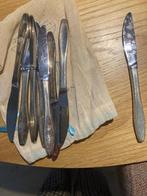 8 gero fruitmesjes verzilverd, Antiek en Kunst, Ophalen