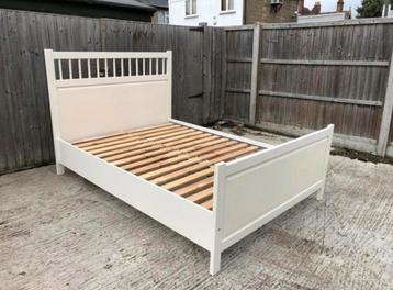 Hemnes V1 bedframe 160x200 + sultan mane latebodems. beschikbaar voor biedingen