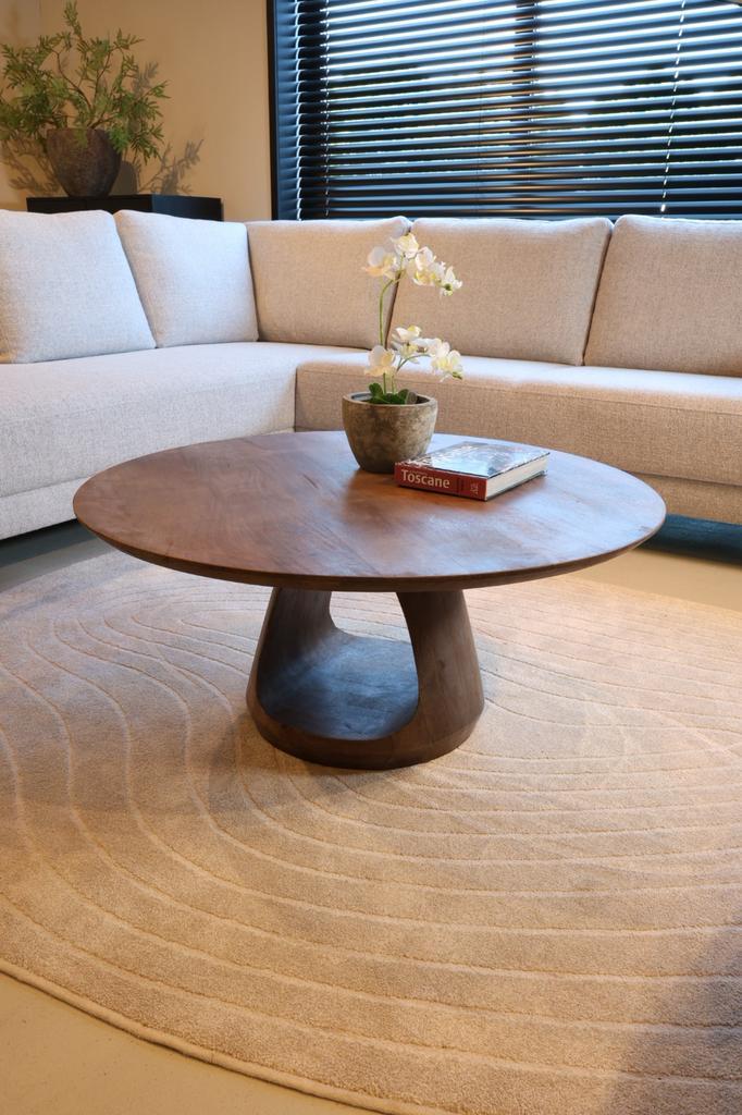 Salontafel walnoot bruin | bruin mangohout | 3 afmetingen, Huis en Inrichting, Woonaccessoires | Overige, Nieuw, Ophalen of Verzenden