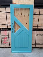 hardhouten voordeur gebruikt 93x209 cm, nr.4, buitendeur, Ophalen, Gebruikt, Minder dan 100 cm, Looppoort