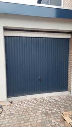 Garagedeur kanteldeur 2375 x 2125 met elektrische bediening, Ophalen, Gebruikt, Garagedeur, 120 cm of meer