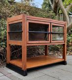 art deco kastje amsterdamse school kast drankkastje eiken, Ophalen